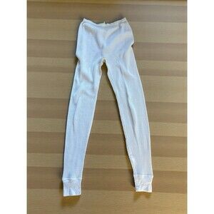 Vintage Lady Arctex Waffle Knit Thermal Pants Medium Cozy Cabincore Loungewear